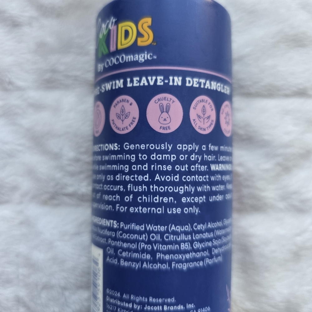 🍒 5/$20 new Coco Kids by COCOmagic Pre Swim Leave In Detangler Kids Skincare - Picture 6 of 7